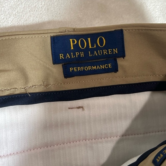 Polo Ralph Lauren 34W 31L Cotton Twill Performance Stretch Classic Fit Chinos - Picture 4 of 12